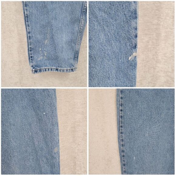 Levi's 550 Vintage Y2K Women's Plus Size 18 Relaxed Fit Tapered Leg Light Wash - Picture 11 of 13